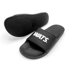 Chinelo Slide Wats Logo Preto - Z42 boardshop