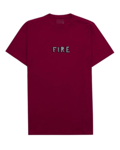 Camiseta Fire Hype Bowl (Vinho Rouge) - Z42 boardshop