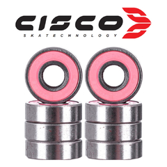 Rolamento Abec 15 Cisco - 608 2RS (Rosa)