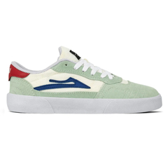 Tênis Lakai Cambridge White Blue Suede