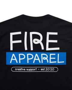 Camiseta Fire Creative Support Est 2020 (Preto) - comprar online