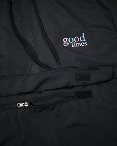 Jaqueta Corta Vento Good Times Black Color - Z42 boardshop