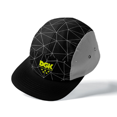 Boné DGK Framework Camper Hat Black