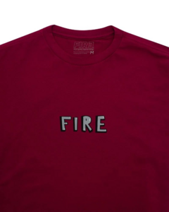 Camiseta Fire Hype Bowl (Vinho Rouge) - comprar online