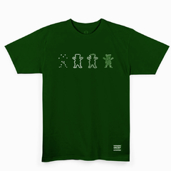 Camiseta Grizzly Life Cycle (Verde Militar) - comprar online