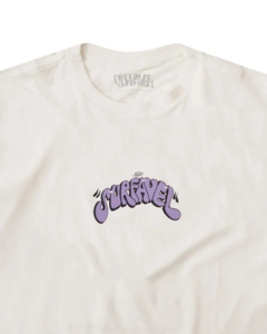 Camiseta Surfavel Purple Angel Letters (Creme) - comprar online