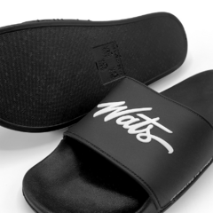 Chinelo Slide Wats Tag Preto na internet