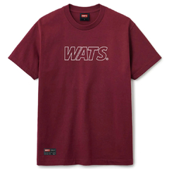 Camiseta Wats Outline (Bordô)