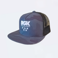 Boné DGK Alpha Snapback Black