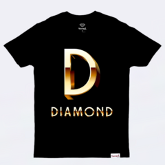 Camiseta Diamond Gloss Tee Black