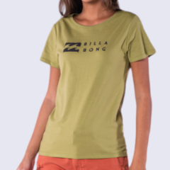 Camiseta Billabong Basic Cute Verde Claro