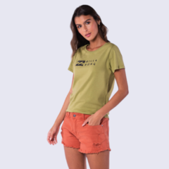 Camiseta Billabong Basic Cute Verde Claro na internet