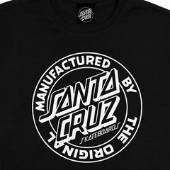 Camiseta Santa Cruz MFG Dot Mono Preta - comprar online