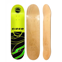 Shape Cisco Skate Fiber Decks Logo Seta #3 8"