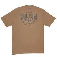 Camiseta Volcom Stone True To This (Caramelo) - comprar online