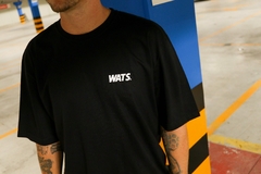Camiseta Wats Logo Botom (Preta) - comprar online