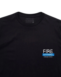 Camiseta Fire Creative Support Est 2020 (Preto) - Z42 boardshop