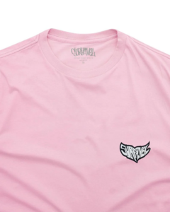 Camiseta Surfavel Fly Letters (Rosa) - comprar online