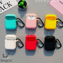 CASE SILICON AIRPODS 1G/2G - comprar online