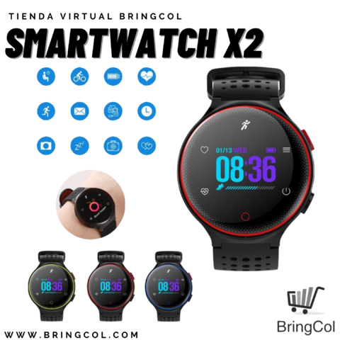 Kit X10 Smartwatch Reloj Inteligente Para Samsung GENERICO ZLD02