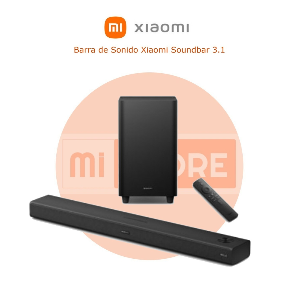 Barra de Sonido Xiaomi Soundbar 3.1 - mi store