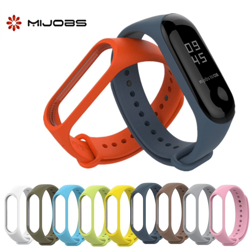 Correa silicona Xiaomi Mi Band 3/4 (rosa claro) 