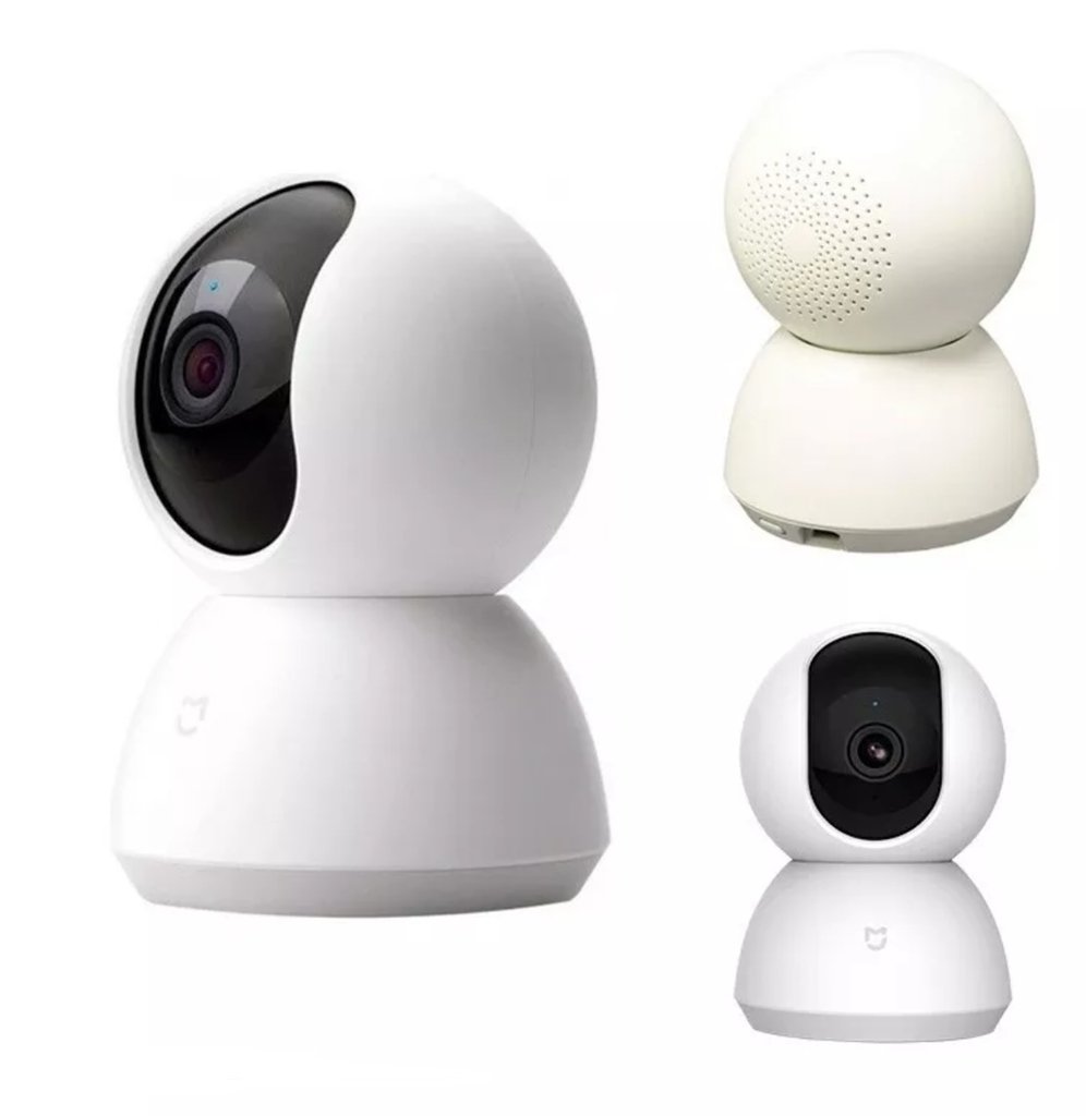 Cámara De Seguridad Giratoria Xiaomi Mi Home Security 360° 1080p Color  Blanco