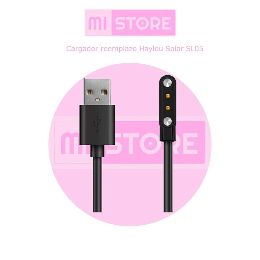 Cargador reemplazo Haylou Solar SL05 mi store