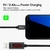 Imagen de Cable TOPK Con Panel LCD Mide Voltaje/amp tipo Micro USB AC27