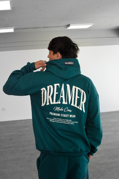 Hoodie DREAMER Verde - Mala Conducta