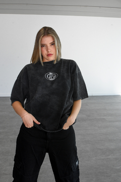 Remera Boxy CREW (Washed) en internet