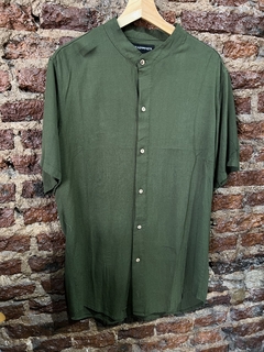 Camisa MATT lino (verde)