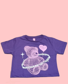 REMERA CORTA BEAR ( KIDS) - comprar online