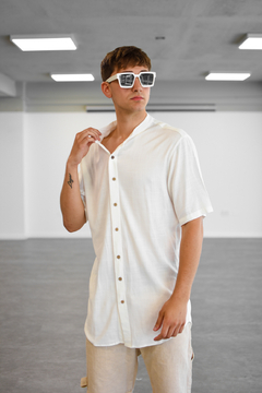 Camisa MATT LINO (Blanca) en internet