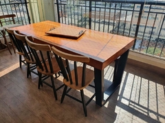 mesa-banco-madeira-peroba
