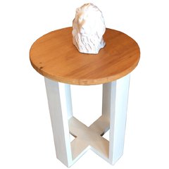 mesa-lateral-rustica-redonda-madeira-demolicao