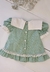 Vestido Xadrez Verde Bunny - Click Newborn