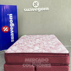 Conjunto Suavegom Cardiff Pillow Top 200 x 160 - tienda online