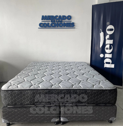 Colchón Piero Mattina 200 x 200 sin Pillow + 2 ALMOHADAS VISCOELÁSTICAS DE REGALO - comprar online