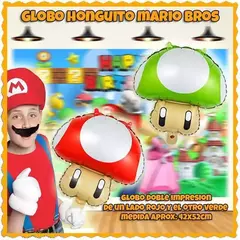 Globo Hongos Mario bros 45cm