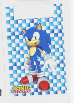 10 bolsitas plásticas Sonic