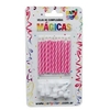 10 Velas Magicas Cortas Rosa