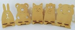 1 porta celular de animalitos sin pintar - comprar online