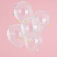 10 Globos cristal 12 " - tienda online