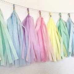 5 Papel de seda colores Pasteles - comprar online