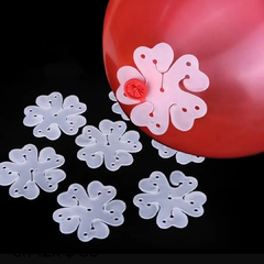 Clips para armado de flores en globos - Papelera Pilar Manualidades