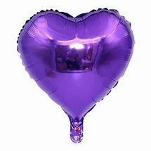 GLOBOS CORAZONES DE 45cm aprox - comprar online