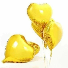 GLOBOS CORAZONES DE 45cm aprox - comprar online