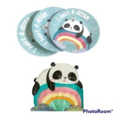 6 Platos de Panda - comprar online