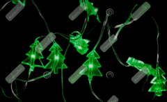 Luces de Alambre Led con Pinitos verde en internet